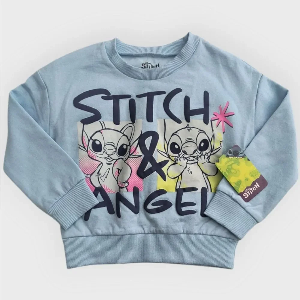Disney Stitch and Angel Sweatshirt